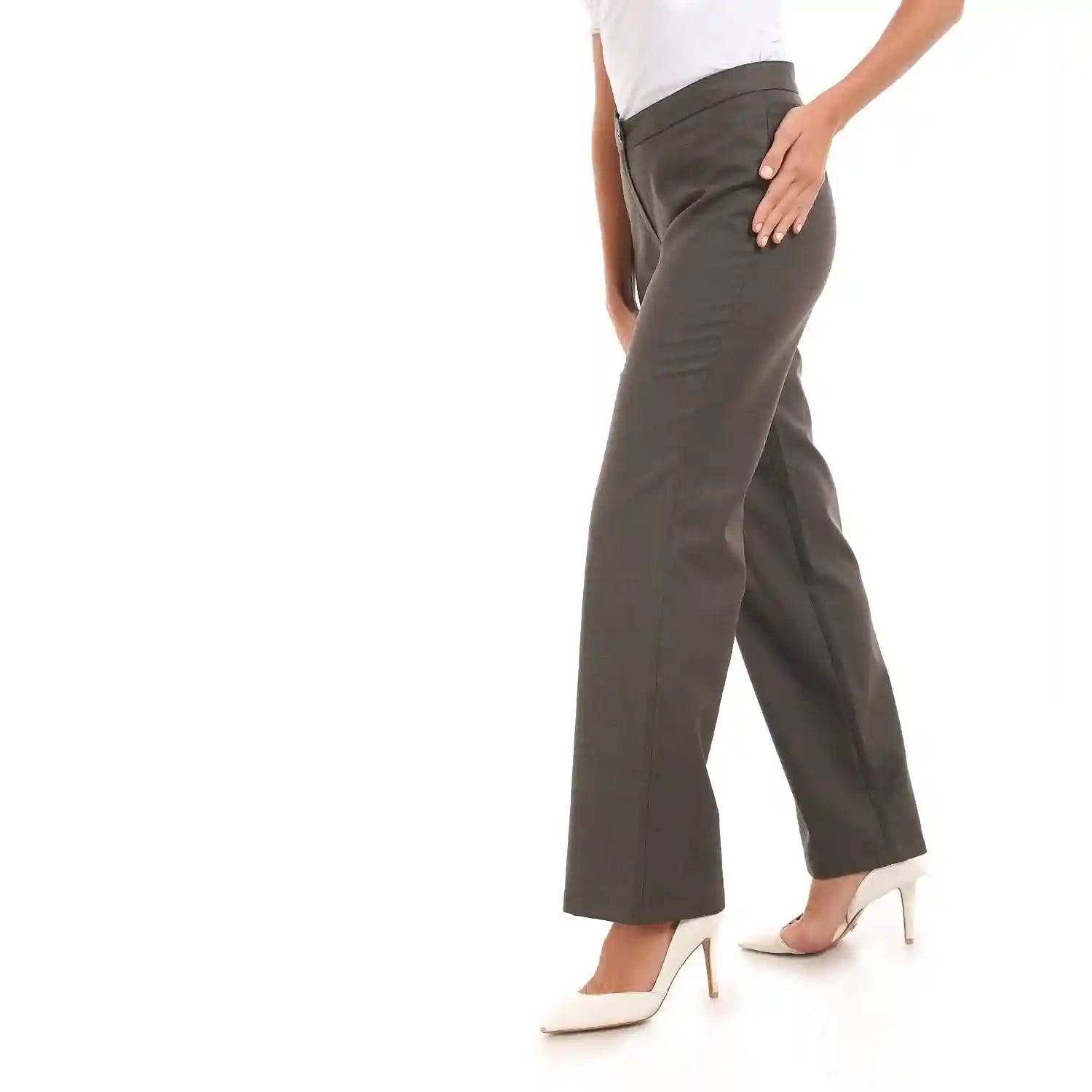 Esla Classic Pants with Side Pockets - Safqqa Egypt