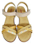 Summer slingback velcro closure flat sandals for girls - Safqqa Egypt