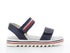 SPROX girls Velcro Strap Open Toe Sandal for Girls Flat Sandal