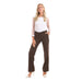 esla_Skinny Solid Classic Pants_Brown - Safqqa