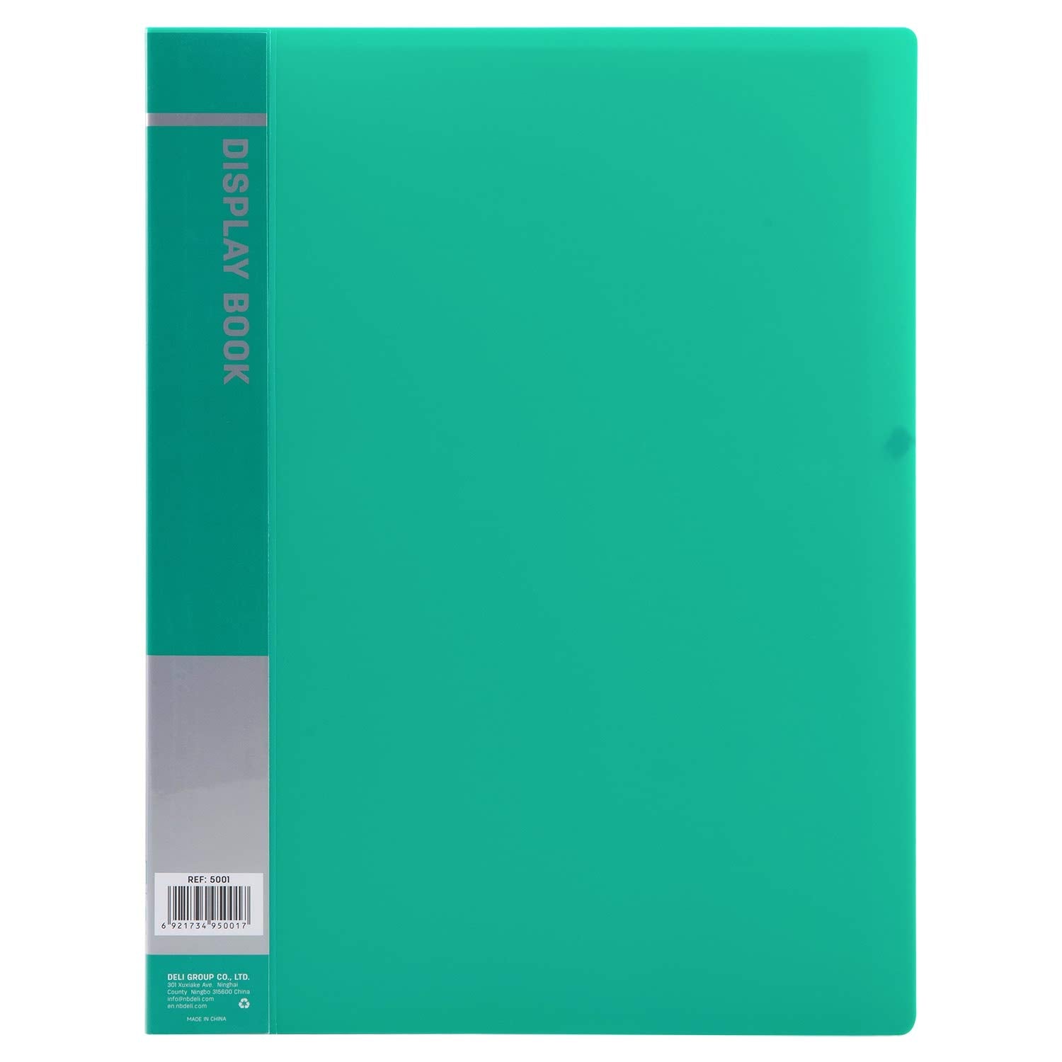 Deli Display Book Antistatic pocket for easy paper - E5001, assorted Colors