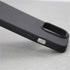 غطاء لهاتف iPhone 11 pro max، بحجم 6.5 إنش، ملمس ناعم كالحرير، غطاء حماية كامل للجسم، غطاء مقاوم للصدمات مع بطانة من الألياف الدقيقة (أسود)
