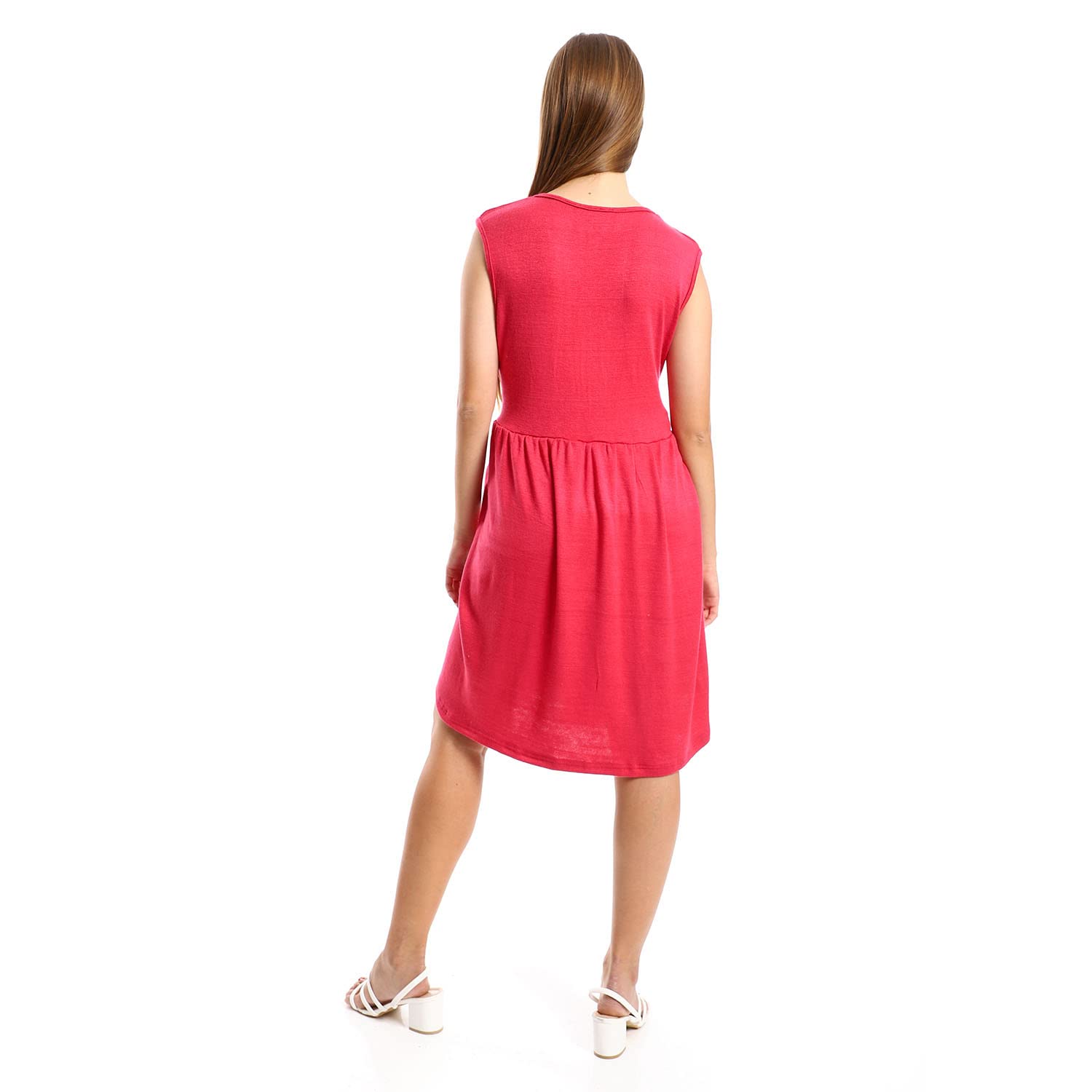 JAMILA Women Solid Sleeves Tiered Sleepshirt-Nightdresses & Nightshirts