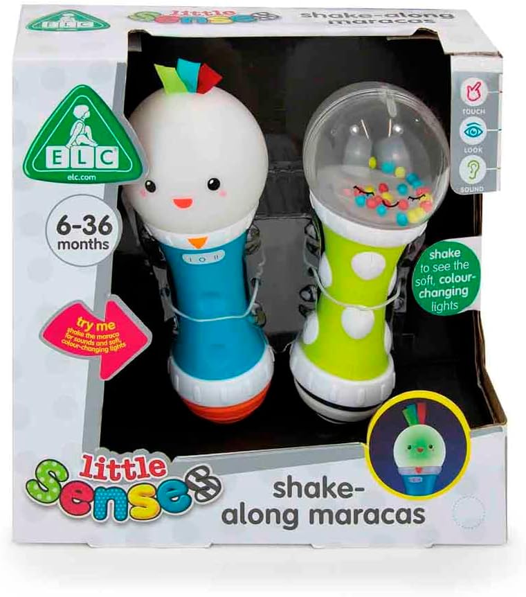 Early Learning Centre Little Senses Maracas – Battery Operated Musical Toy