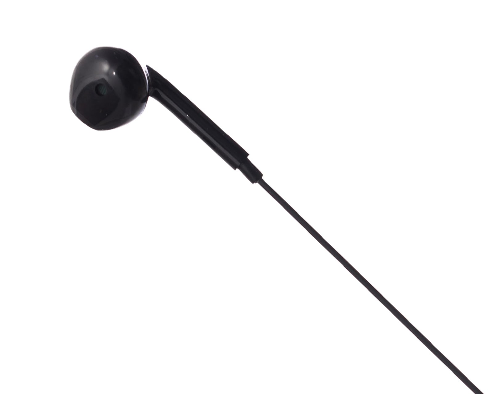 Blue Spectrum D-42 Wired Stereo Earphones with Microphone, 3.5mm Jack In-Ear Headphones, Black