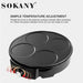 Sukani Electric Pancake Maker, 1200 Watts, Black - SK-1003 - Safqqa Egypt