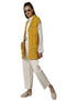 2Xtremz Waist-Belt Notched Lapel Solid Coat For Women