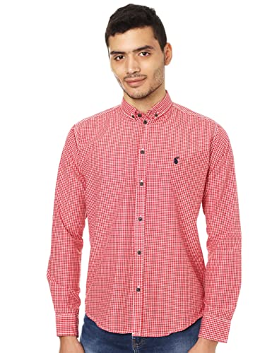 White Rabbit Men's Casual Long Sleeve Shirt