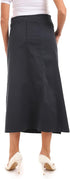 ESLA Women's Long Skirt – Dark Blue, Size 5