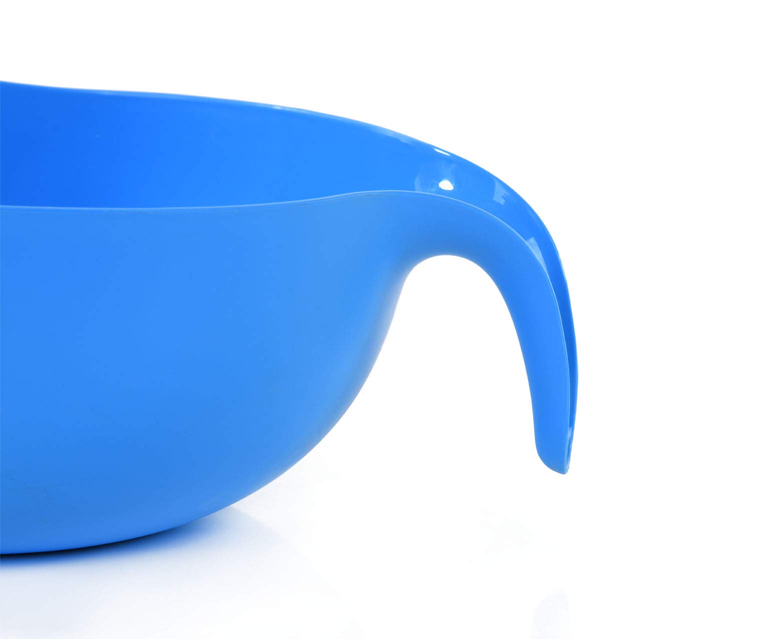 Mintra Home Rice Colander (Blue) - Strainer, Lightweight, for cleaning rice, beans, fruit and vegetables 9.5x13x7- No Box - Safqqa Egypt