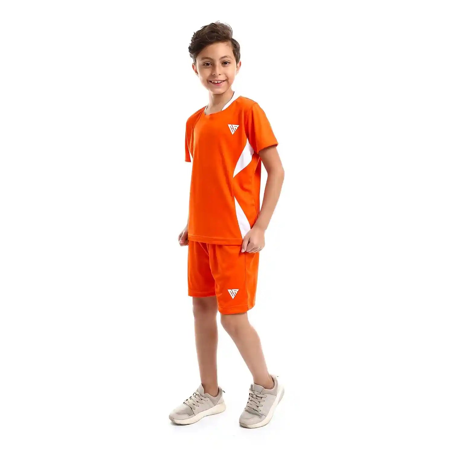 CAESAR Boys' Sports T-Shirt and Shorts Set – Activewear Outfit for Kids - Safqqa Egypt