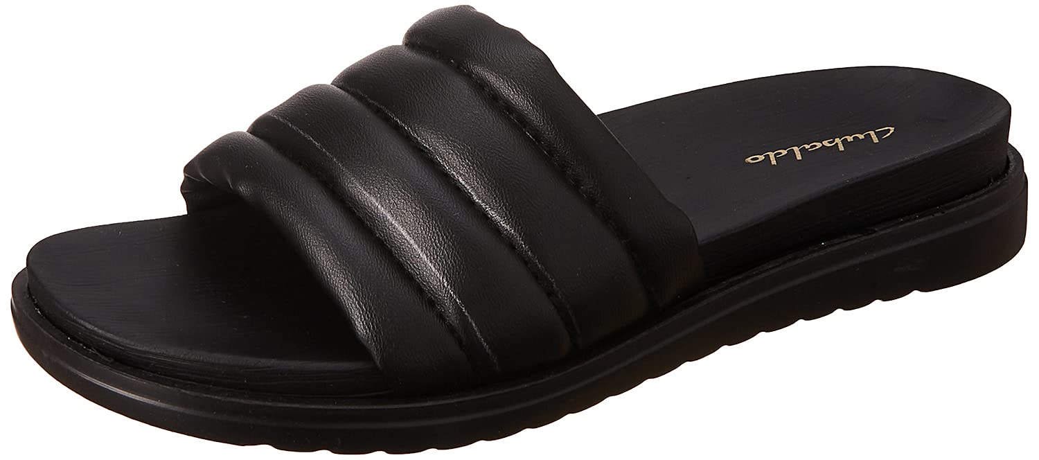 Club Aldo Quilted Round Toe Slides for Women