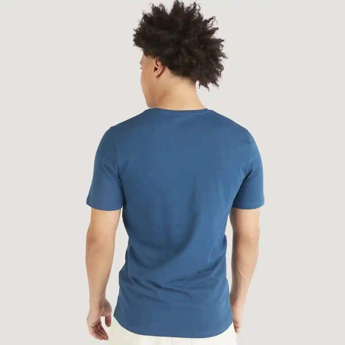 Splash Mens Vneck Solid T-Shirt - Safqqa Egypt