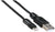 L'AVVENTO MX14B USB CABLE TO LIGHTNING 8 PIN USB CABLE, 1 METER - BLACK