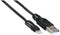 L'AVVENTO MX14B USB CABLE TO LIGHTNING 8 PIN USB CABLE, 1 METER - BLACK
