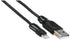 L'AVVENTO MX14B USB CABLE TO LIGHTNING 8 PIN USB CABLE, 1 METER - BLACK