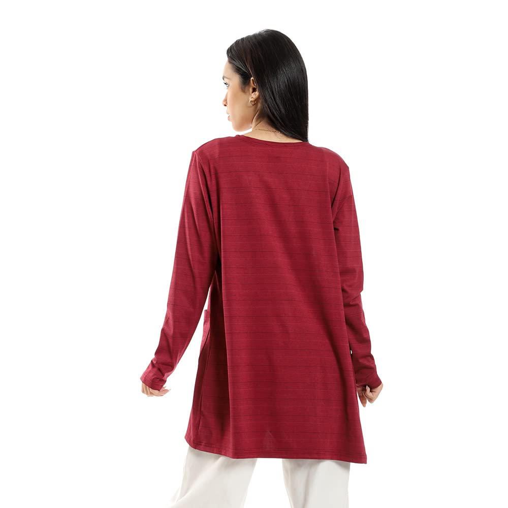 كارديجان Jamila للسيدات قطعة أنيقة ومريحة مثالية للارتداء اليومي. مصنوع من خامة ناعمة وخفيفة تمنحك الدفء