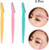 Top Select Eyebrow Painless Facial Hair Remover Razor for Face, Women and Men (Multicolour) (Pack of 1)