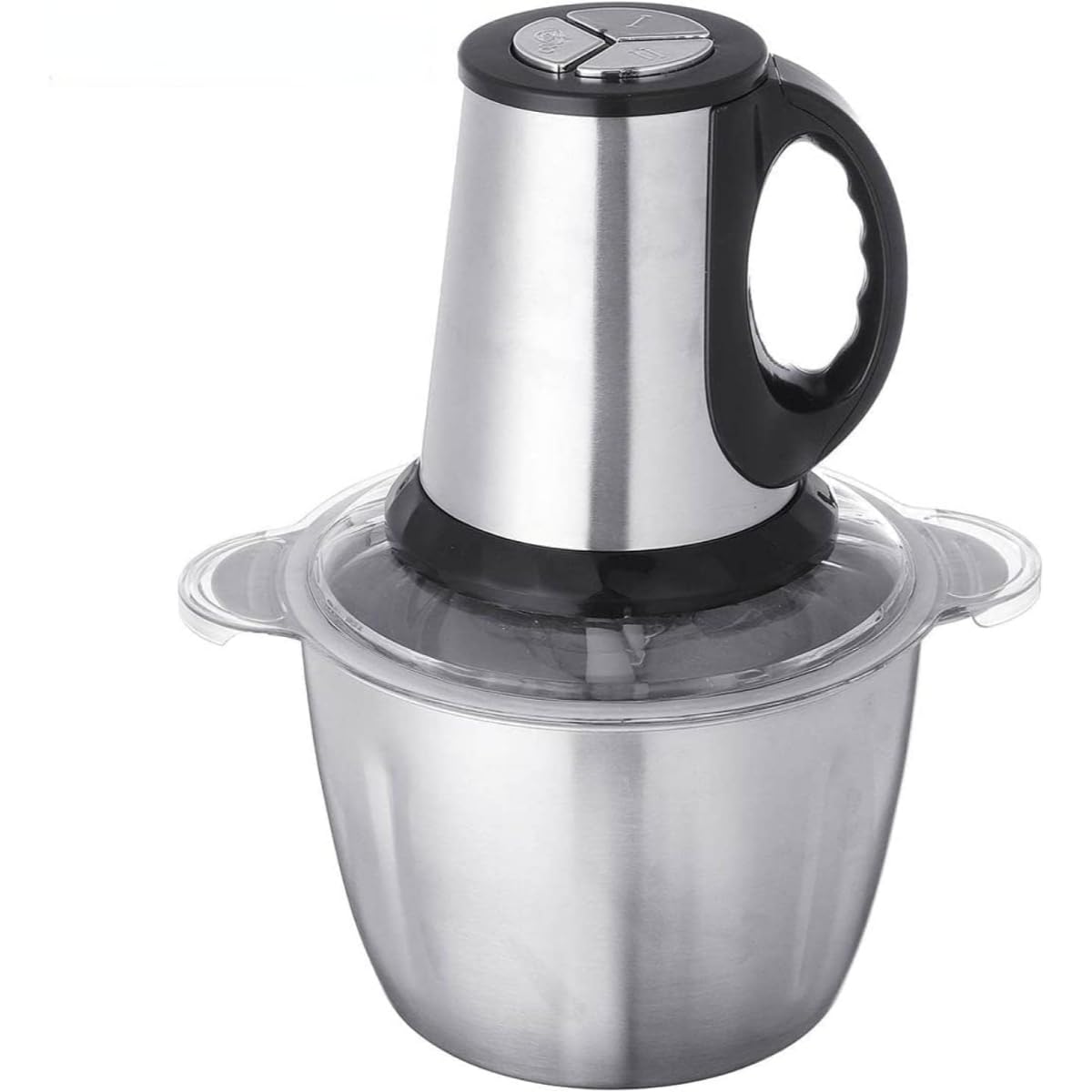 مفرمة اللحم الكهربائية القوية بسعة 3 لتر ومحرك بقدرة 800 وات. تتميز بهيكل وشفرات من الفولاذ المقاوم للصدأ لتوفير أداء متين وفعال في طحن وفرم وخلط المكونات خلال ثوانٍ. يعمل المحرك القوي بقدرة 800 وات على إنجاز المهام بسرعة وكفاءة، 