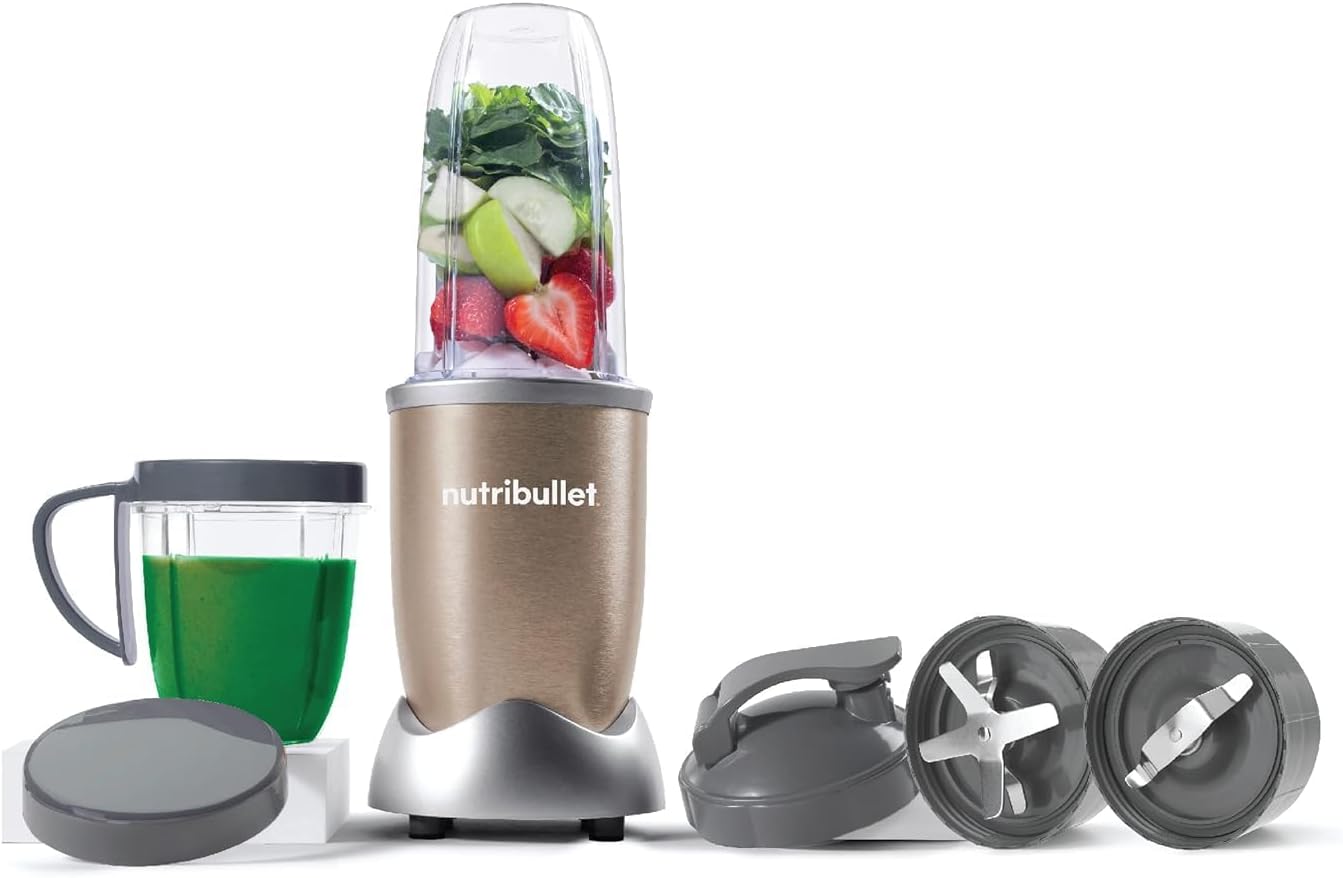 NutriBullet High Speed Blender 900W 7pc Smoothie Maker NB9-1012 – Safqqa Egypt