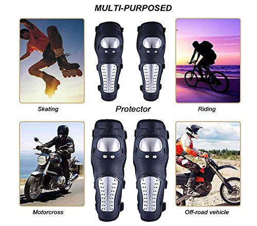 Knee & Shin Guards – Crashproof, Anti-Slip Protective Pads for Motorcycle, MTB, ATV, Motocross