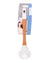 DANNY HOME SK-3246 Eco Wooden Spoon with Silicone Handle, Durable Kitchen Utensil, Pack of 1, Multicolor