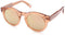 Chimi Light Brown Lens Panto Sunglasses for Women