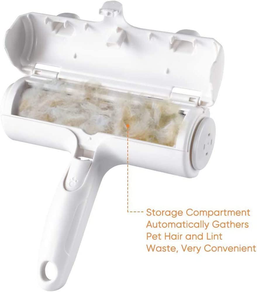 Lint Roller Dog Hair, Cat Hair, Pet Hair Remover - Easily Remove Pet Fur from Furniture, Carpets, Bedding, Clothing and more.