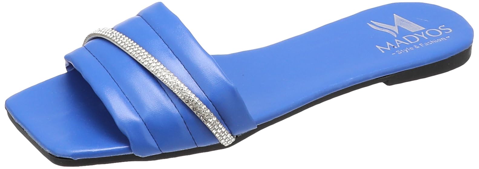 MADYOS Flat Slipper For Women,Stylish design suitable for casual wear.