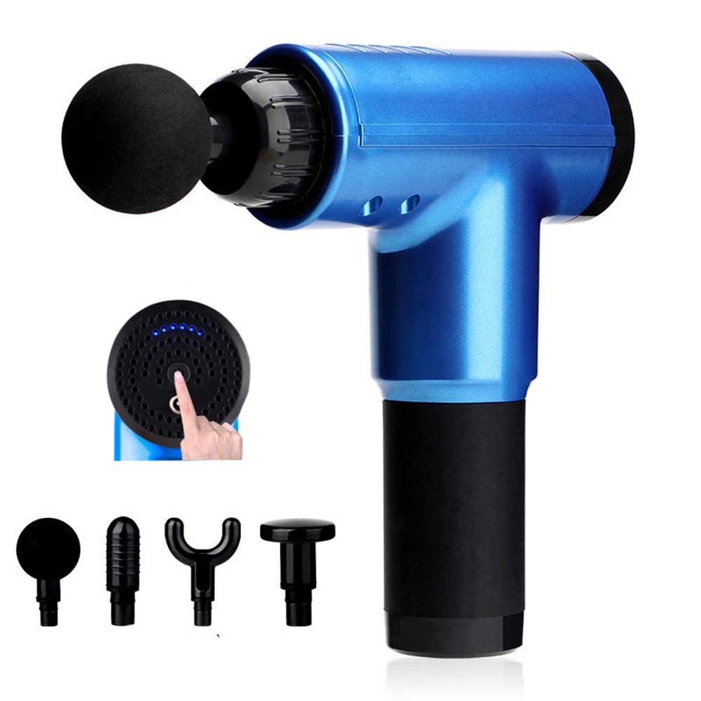 Dailim Massagers Handheld,Electric Percussion Massage Gun Deep Tissue, Back Massage for Indoor Sport Sore Muscle Pain Relief & Recovery,Deep Relaxation,Pure Wave Massager Quiet Brushless Motor