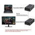 وصلة تمديد كابل HDMI حتى 196 قدم 60 متر لاجهزة توصيل واستقبال موسع 1080i HDCP EDID FHD 1080 بيكسل متوافق مع المعيار الاوروبي Single Cat 5E / 6 AWG26 اسود