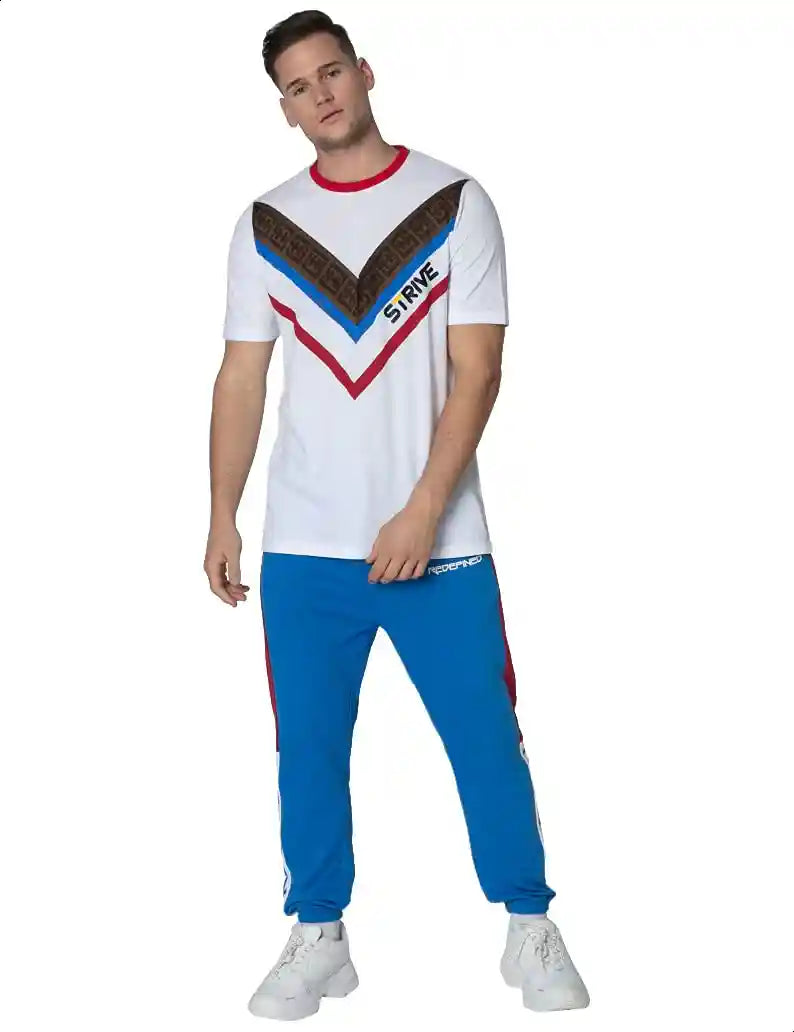 Splash Cotton Printed Regular-Fit T-shirt for Men S - Safqqa Egypt