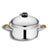 Zepter| Premium Cookware | Crafted from Special Zepter Metal 316 L | Made in Italy | Dishwasher & Oven Safe |Oval Casserole 6,0Lt 30X22Cm H12,5Cm - Z-V3060 - Safqqa