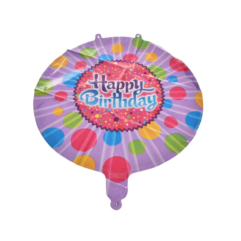 بالون فويل على شكل زهرة كبيرة بأشكال متعددة يمكن ملؤه بالهواء أو الهيليوم، يتضمن شفاطة‎ وشريط ساتان، مصنوع خصيصًا لتزيين حفلات عيد الميلاد، مجموعة من 5 قطع - متعدد الألوان