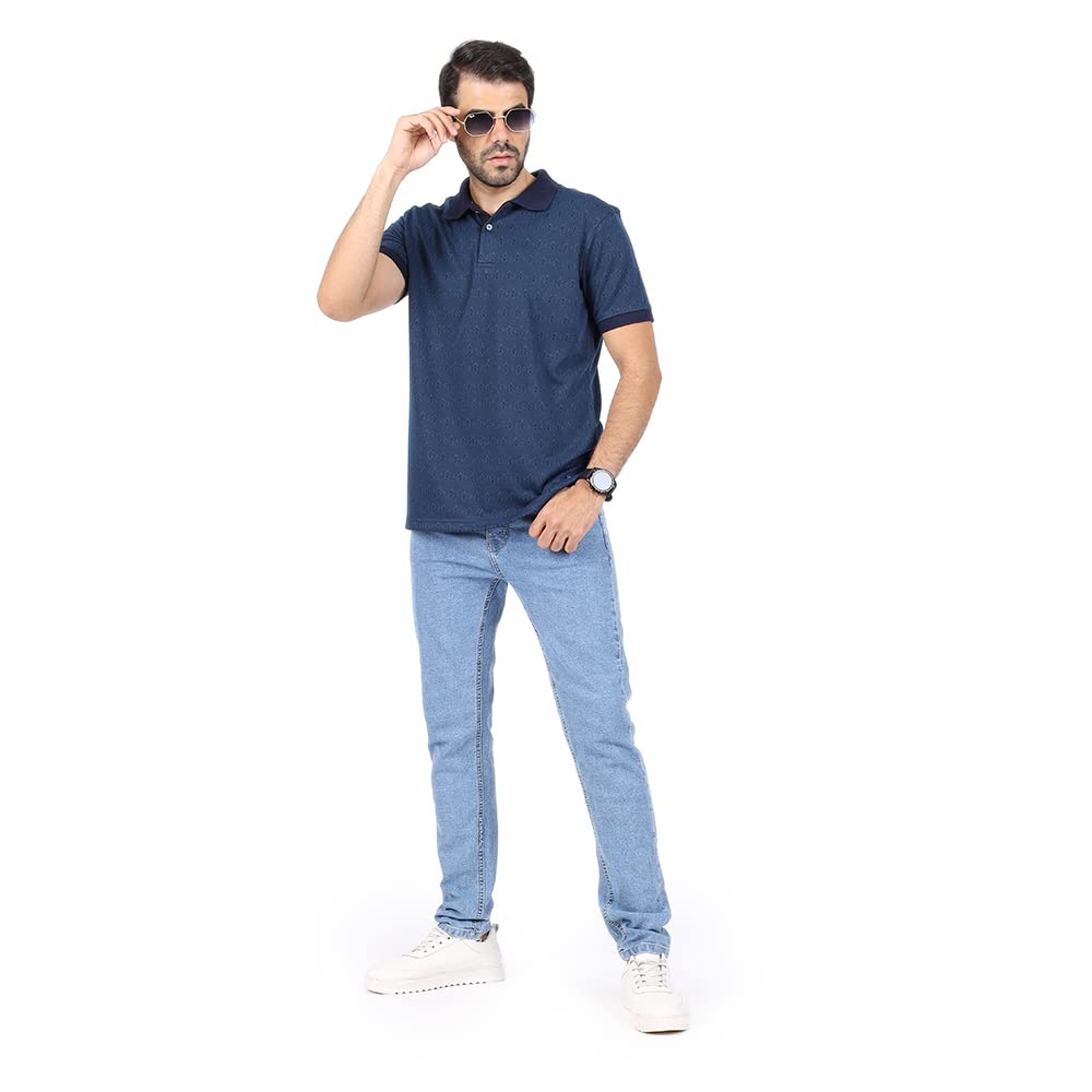 Fire Wood Basic Polo For Men, Print Basic Polo - Safqqa Egypt
