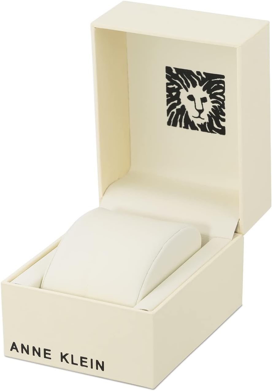 ساعة آن كلاين للنساء مزيجًا رائعًا من الأناقة والرقي، صُممت للمرأة العصرية التي تقدر الأسلوب الكلاسيكي الفاخر. مصنوعة من خامات عالية الجودة وتتميز بقرص دائري أنيق مع تفاصيل راقية 