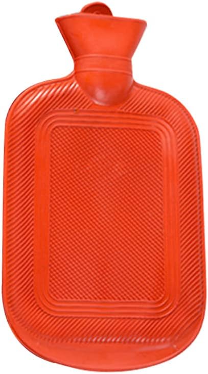 500ml Hot Water Bottles, Water Injection Rubber Hot Water Bottle Winter Warm Water Bag Hand Feet Warmer Water Bottle for Older People Women Men Pain Relief Back Neck, Random Color