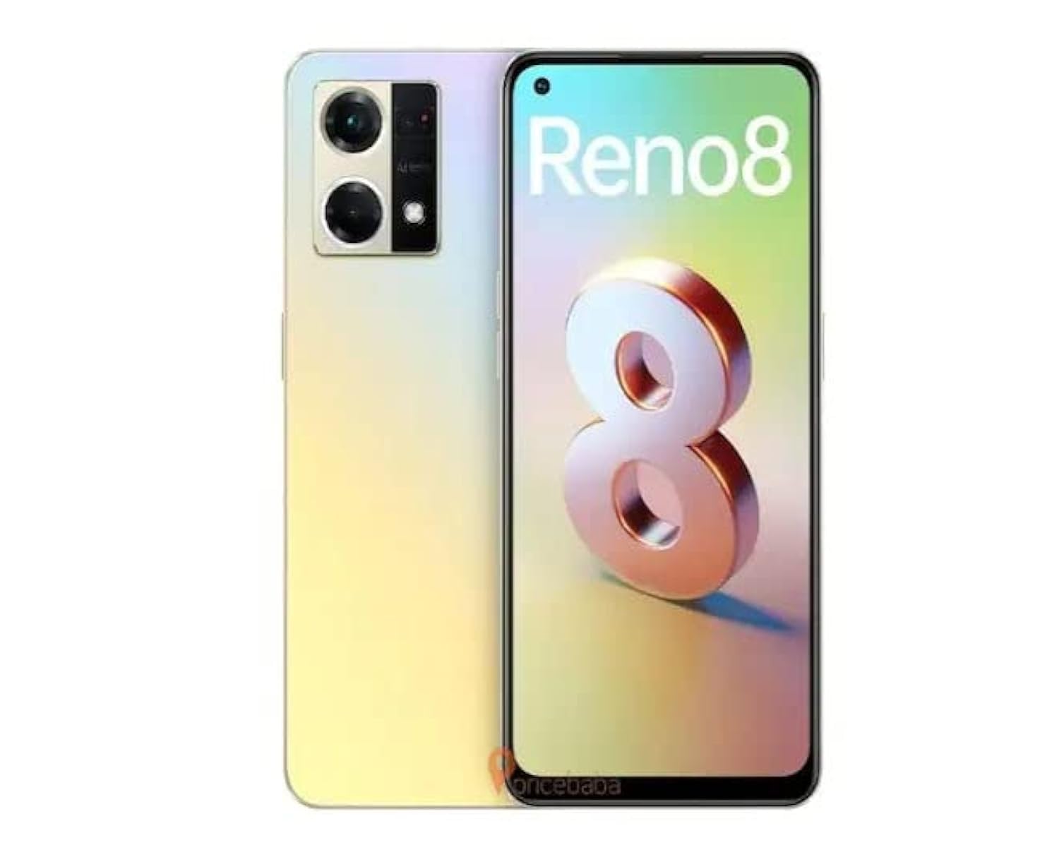 اوبو رينو 8 ثنائي الشريحة 8 جيجا رام 256 جيجا 5G LTE - نسخة الشرق الأوسط (ذهبي) 