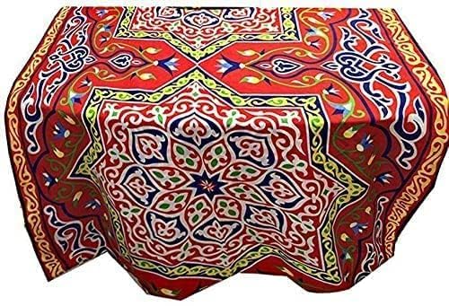 مفرش طاولة على شكل خيمة رمضانية