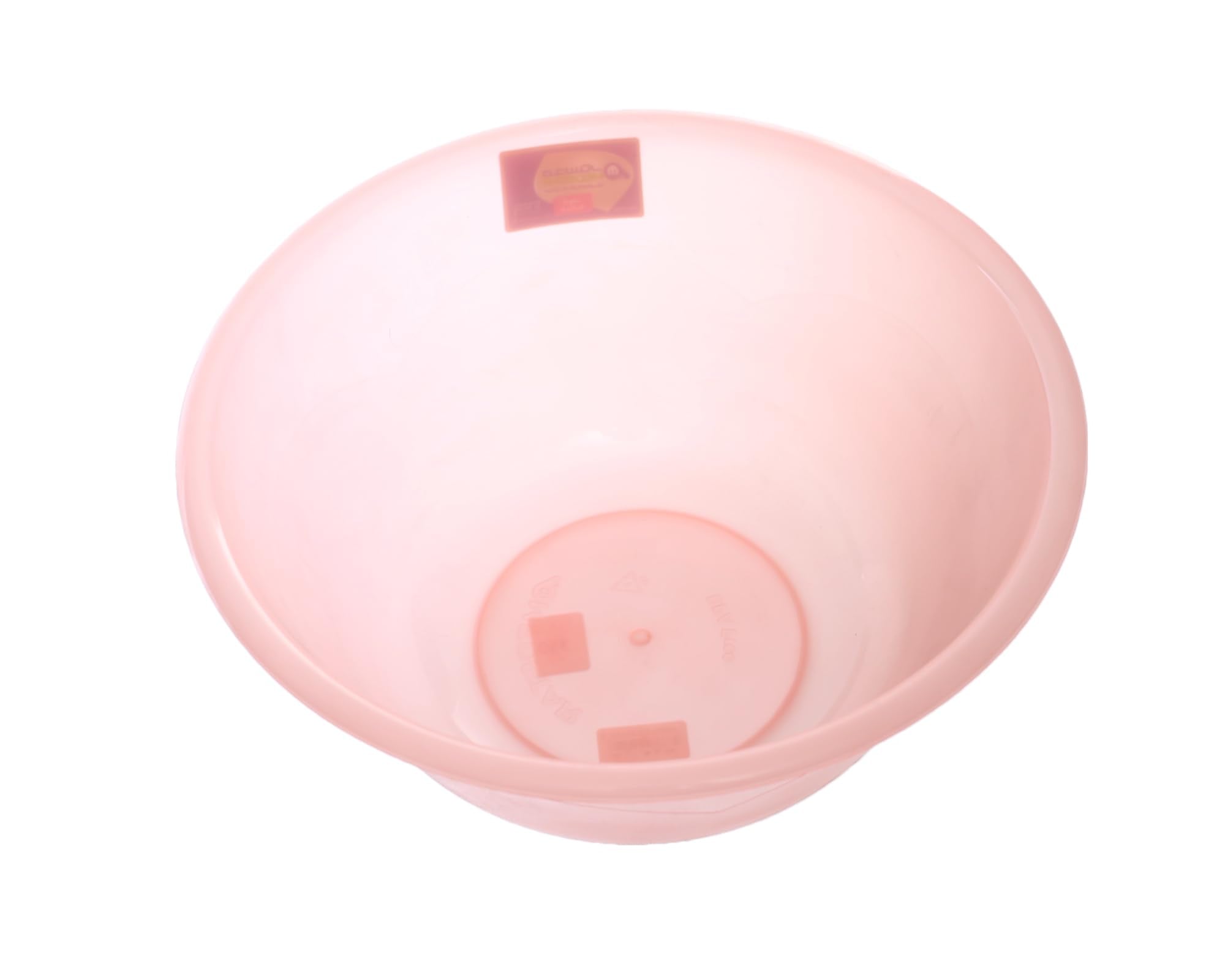 طبق بلاستيك شفاف من ميدستار بتصميم بسيط وعملي للاستخدام اليومي. خفيف الوزن ومتين وسهل التنظيف