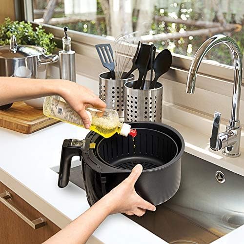 Black+decker af250g-b5 air fryer with rapid air covection technology, 2.5 liter, 800 g - black and gold - 220v supply voltage and 50hz