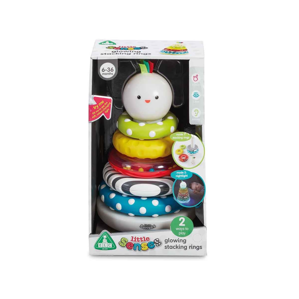 ELC Little Senses Glowing Stacking Rings