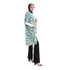 JAMILA Women Eyelash Open Neckline Long Cardigan SWEATER
