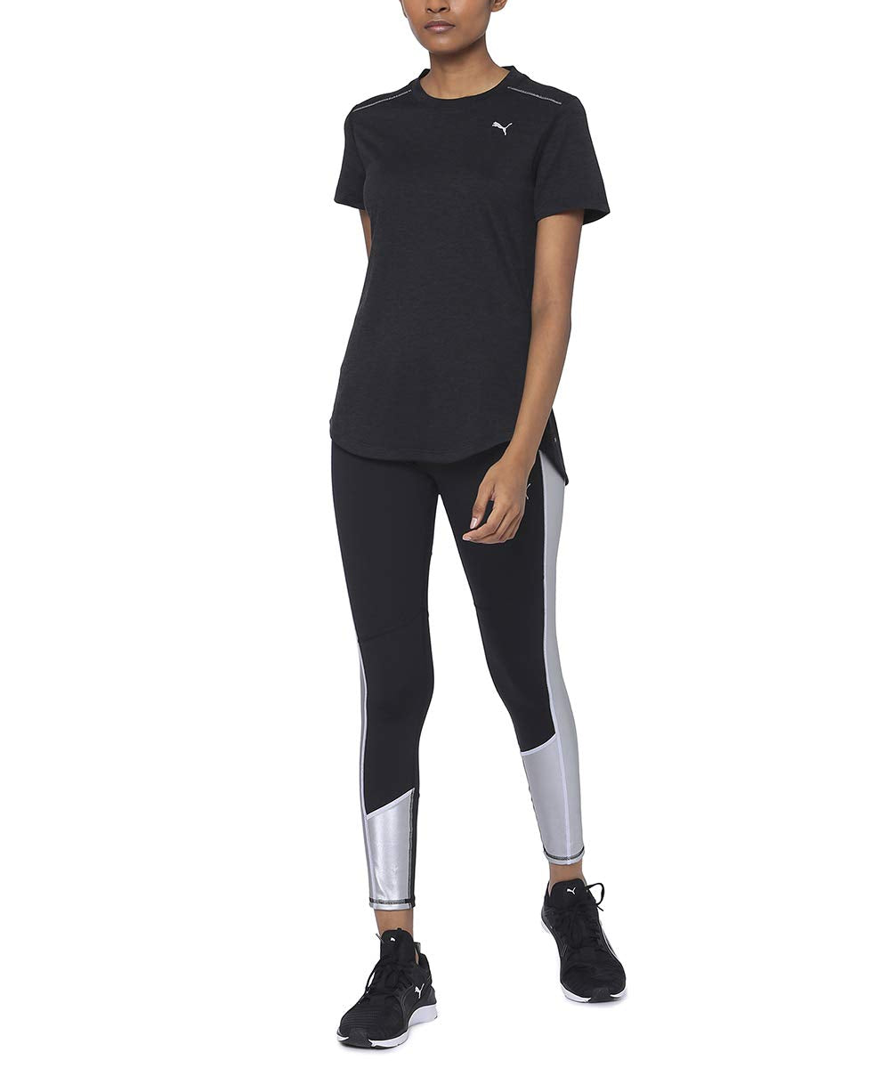 Puma Women's Ignite Heather SS Tee