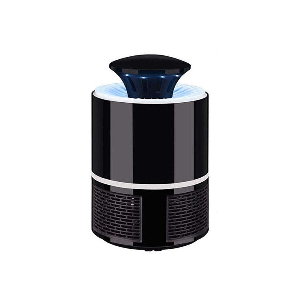 Generic 6 Lamp USB Electronic Mosquito Killer – UV Insect Trap with USB Charger (Black)