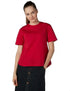 Splash Stars Print Round Neck Short Sleeves Blouse for women - Safqqa Egypt