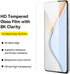 Screen Protector for Redmi Note 12 and Note 12 Pro 6.6 Inch Scratch Resistant Clear