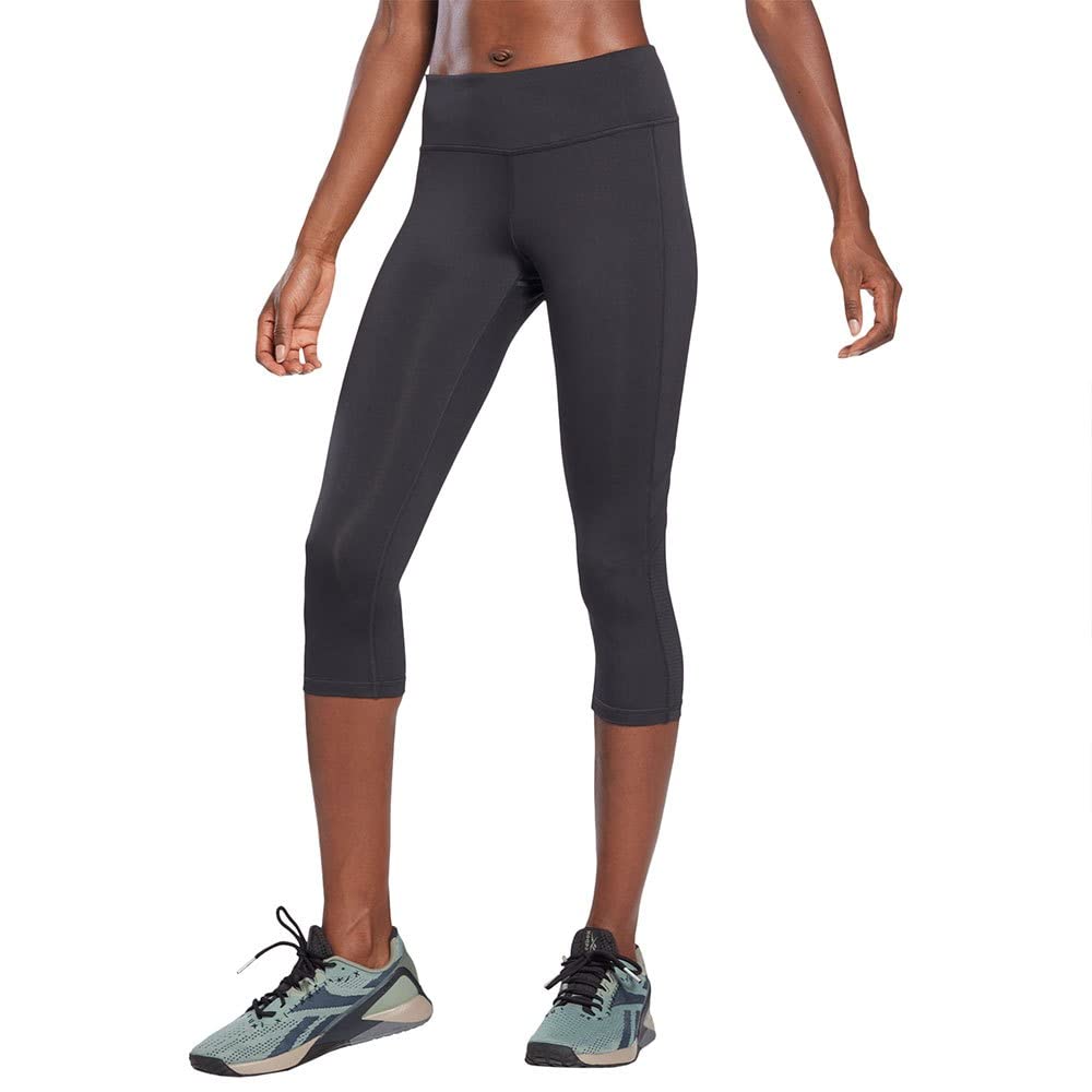 Reebok Women’s Workout Ready Mesh Capri Leggings – Safqqa Egypt