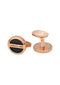 Cerruti 1881 Men’s Two-Tone Gold Plated Stainless Steel Cufflinks