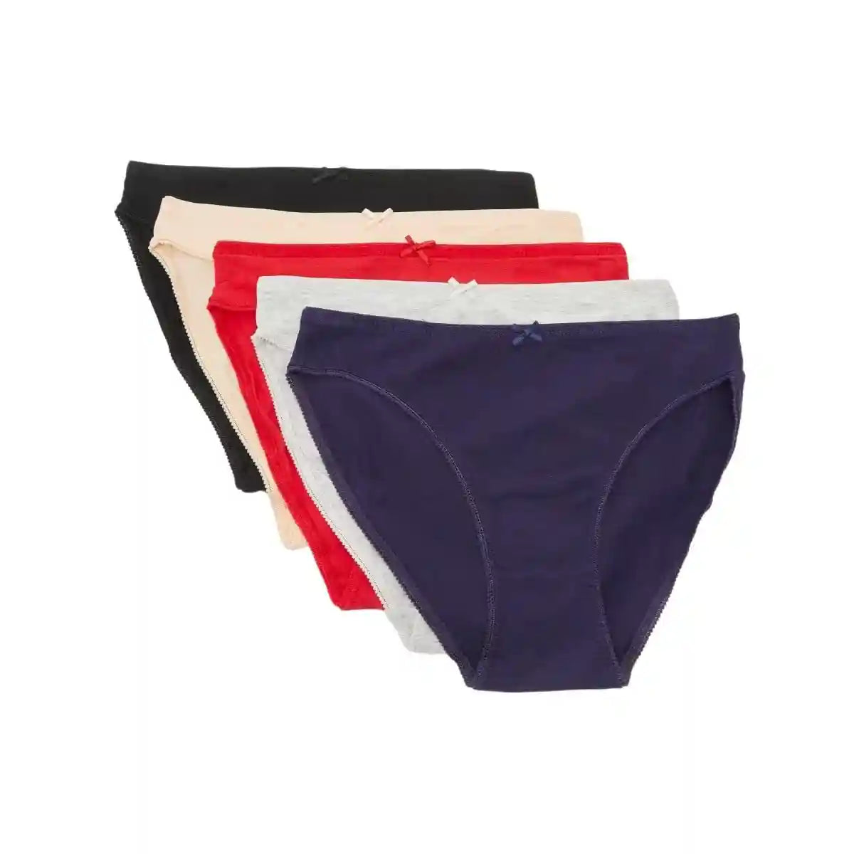 ملابس داخلية من سبلاش للسيدات تتميز بخامة ناعمة ومريحة للاستخدام اليومي، مع قصّة ثابتة ونفاذية جيدة للهواء. تأتي القطعة بتصميم متعدد الألوان 